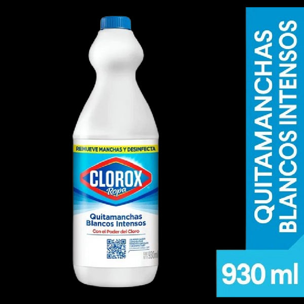 BLANQUEADOR CLOROX 930ML BLANCO INTENSO